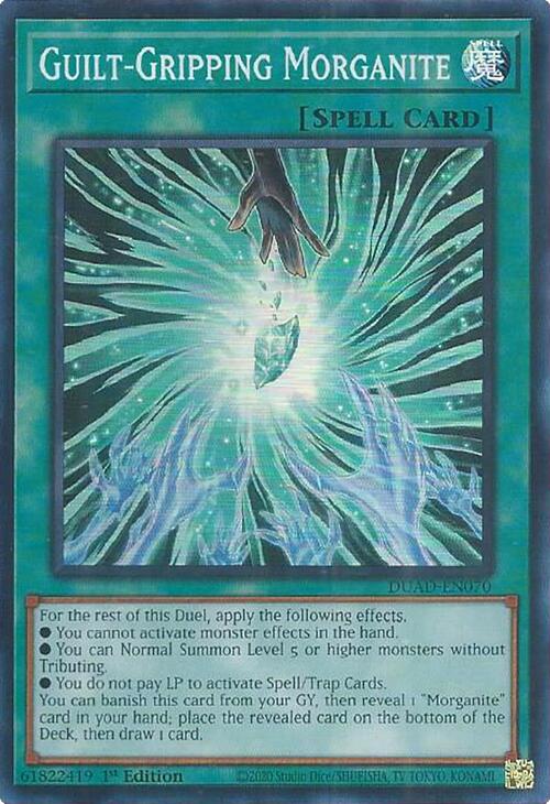 Guilt-Gripping Morganite [DUAD-EN070] Super Rare | Exor Games Truro