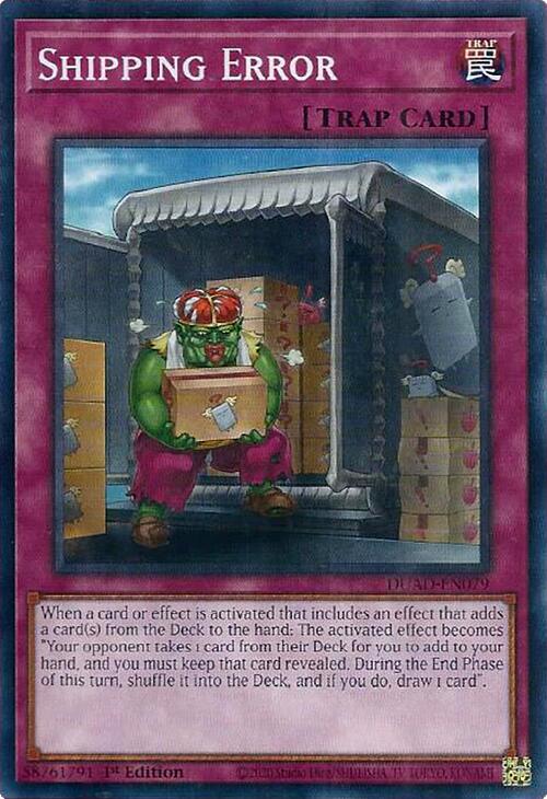 Shipping Error [DUAD-EN079] Common | Exor Games Truro