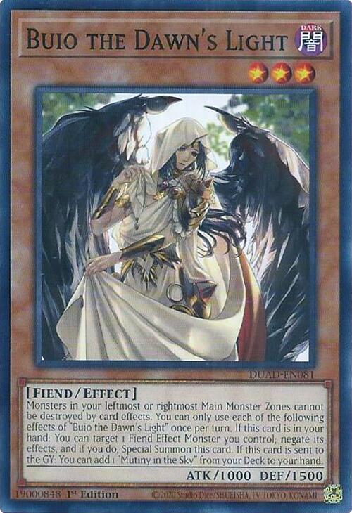 Buio the Dawn's Light [DUAD-EN081] Common | Exor Games Truro