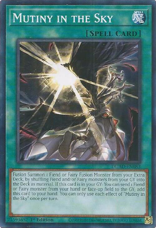 Mutiny in the Sky [DUAD-EN083] Common | Exor Games Truro