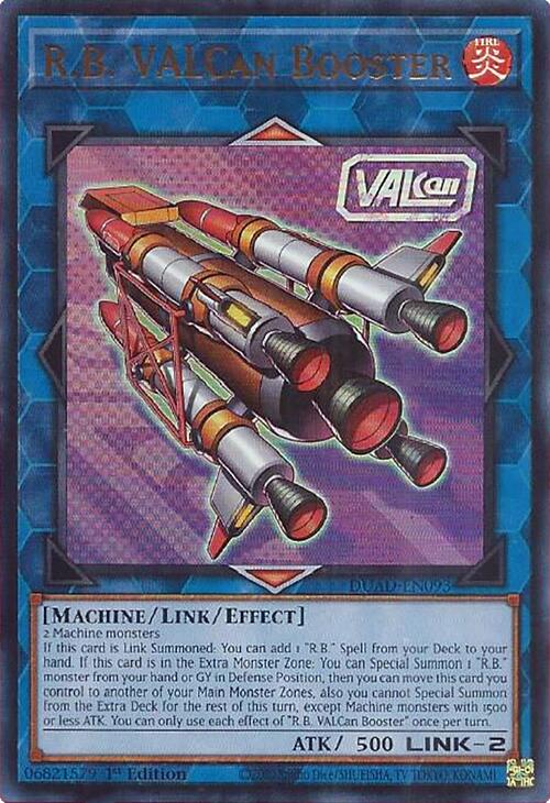 R.B. VALCan Booster [DUAD-EN093] Ultra Rare | Exor Games Truro