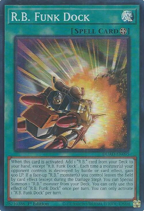 R.B. Funk Dock [DUAD-EN095] Super Rare | Exor Games Truro