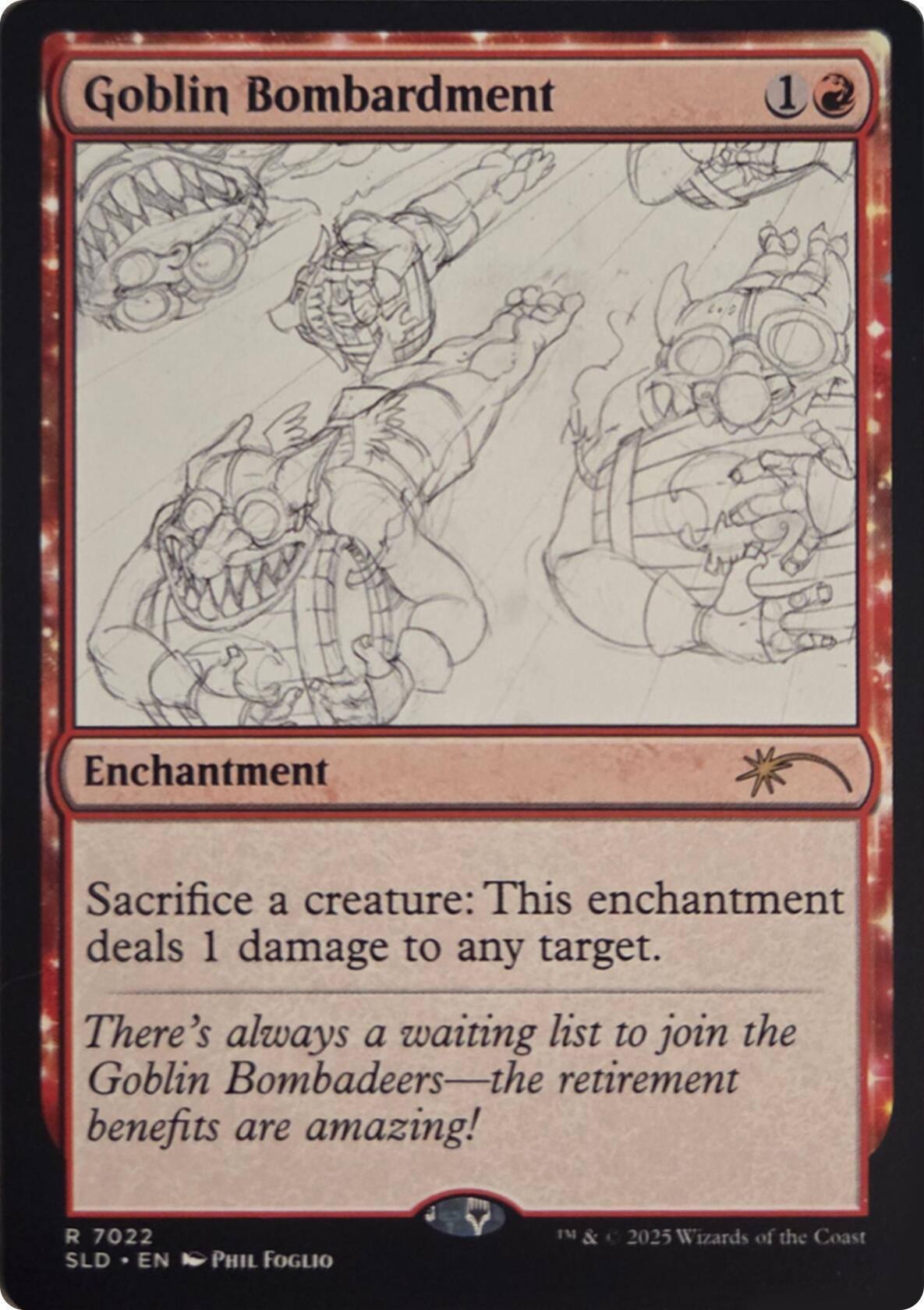 Goblin Bombardment (7022) [Secret Lair Drop Series] | Exor Games Truro