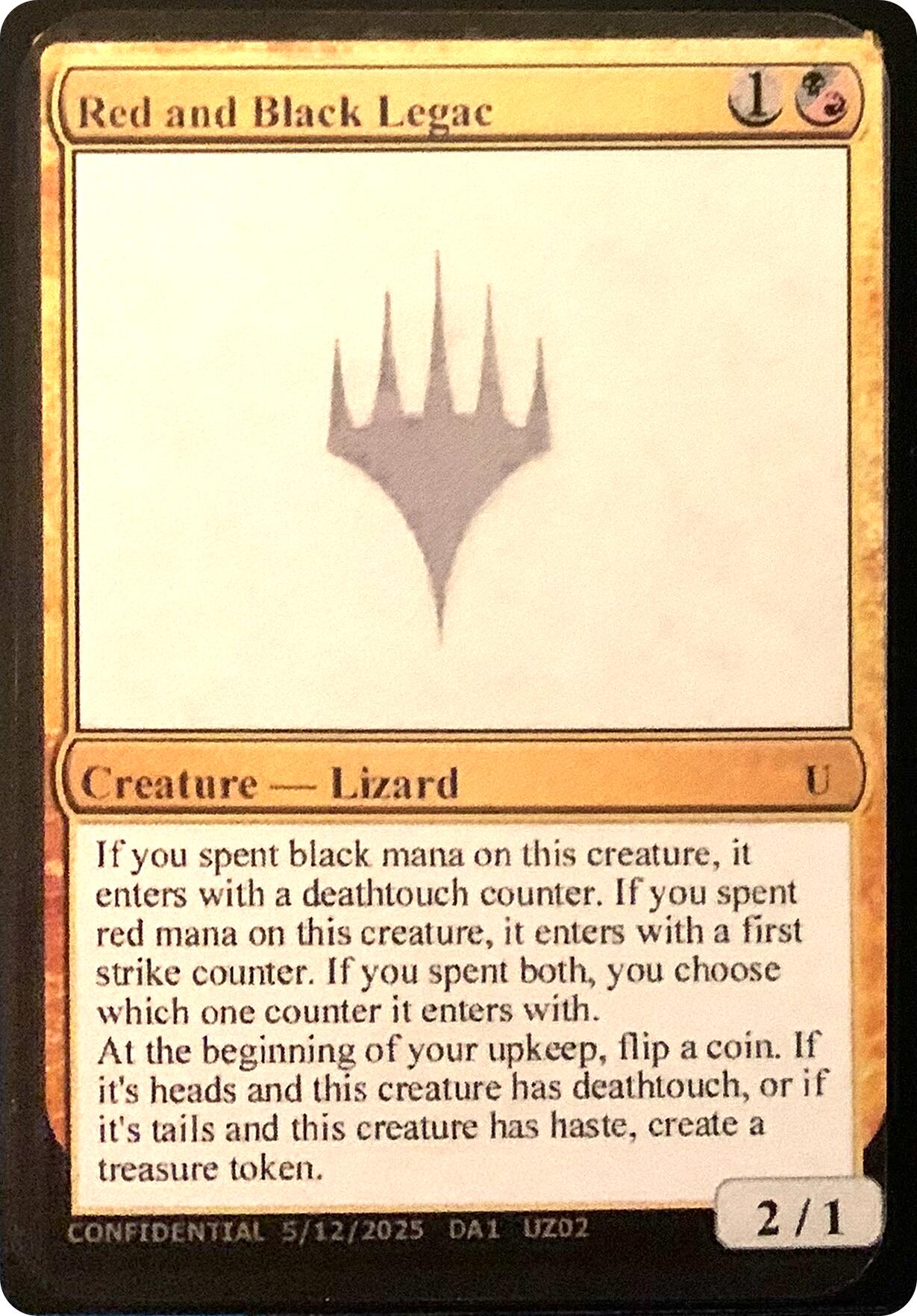 Red and Black Legac [Unknown Event] | Exor Games Truro