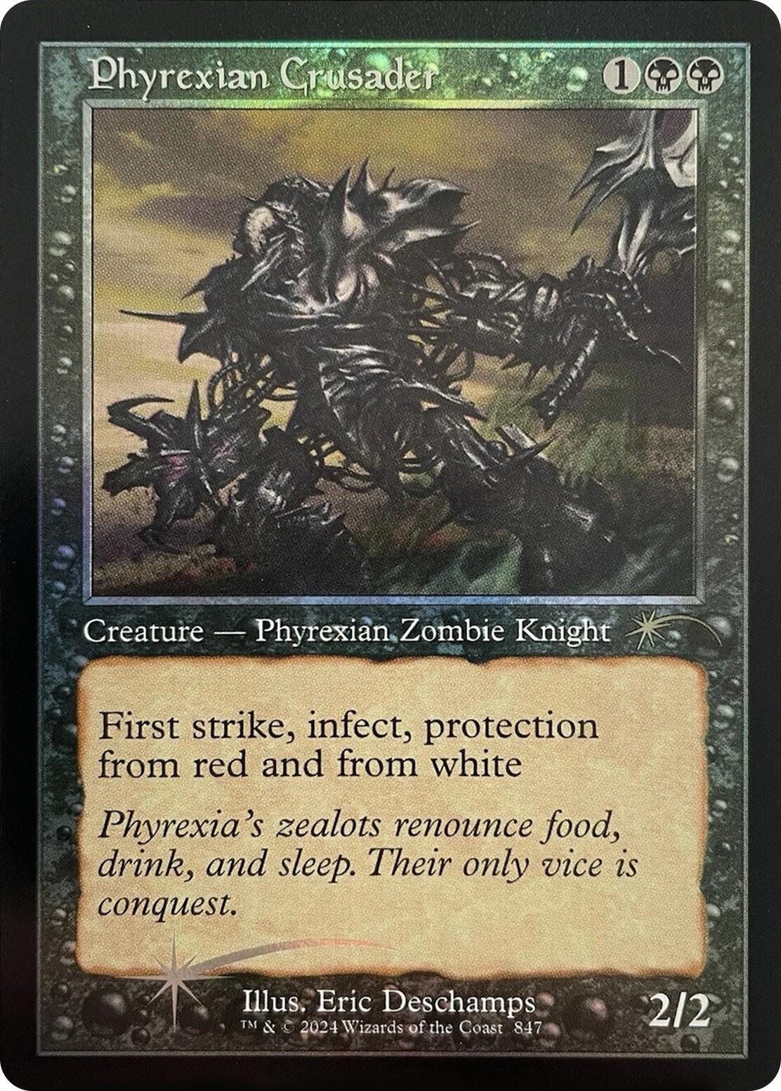 Phyrexian Crusader (Retro Frame) [Secret Lair Drop Series] | Exor Games Truro