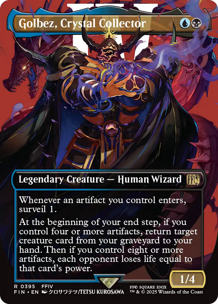 Golbez, Crystal Collector (Borderless) [FINAL FANTASY] | Exor Games Truro
