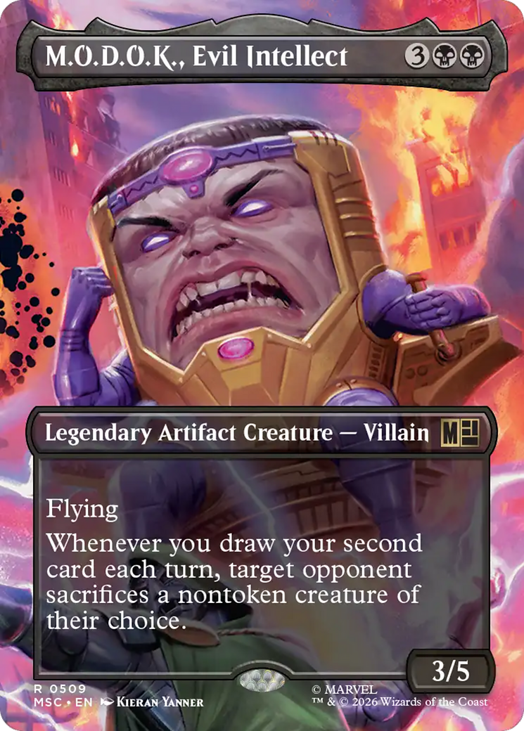 M.O.D.O.K., Evil Intellect (Borderless) [Marvel Super Heroes Commander] | Exor Games Truro
