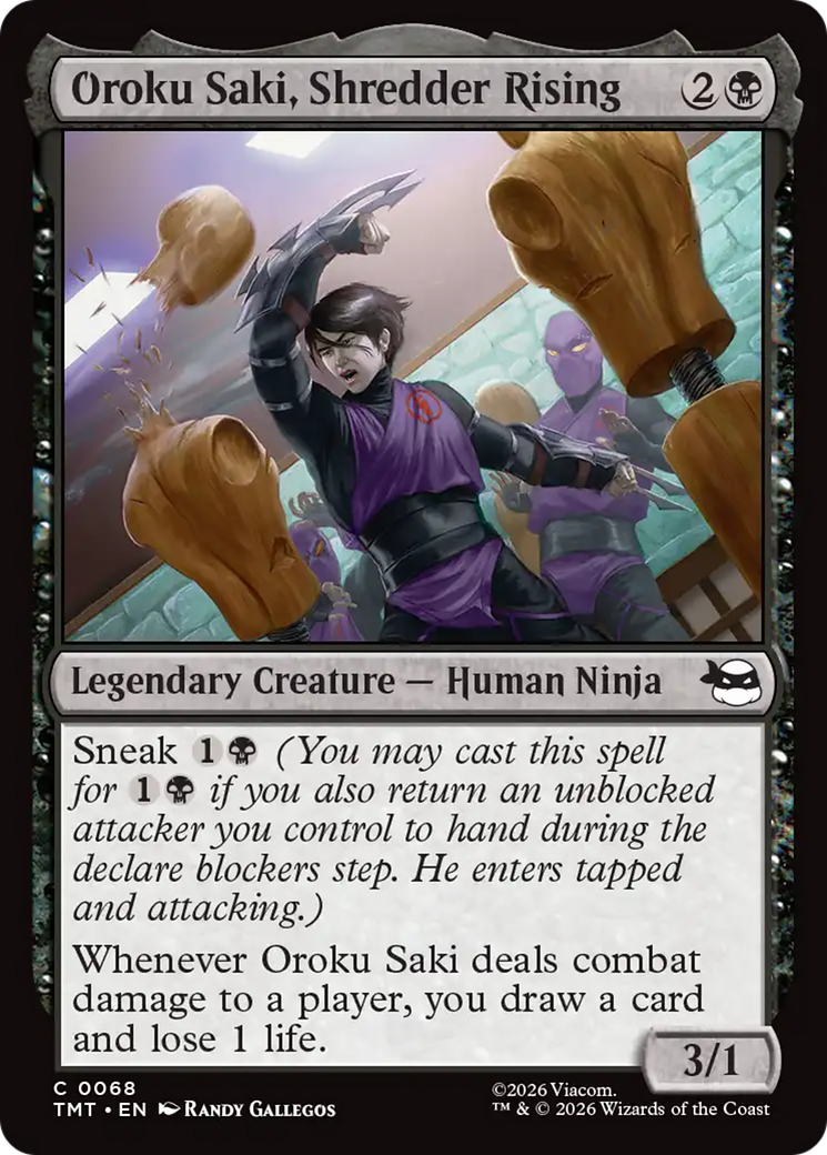 Oroku Saki, Shredder Rising [Teenage Mutant Ninja Turtles] | Exor Games Truro