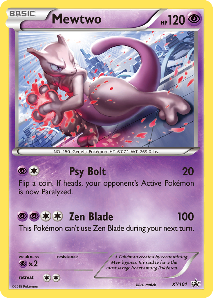 Mewtwo (XY101) [XY: Black Star Promos] | Exor Games Truro