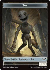 Toy // Manifest Double-Sided Token [Duskmourn: House of Horror Tokens] | Exor Games Truro