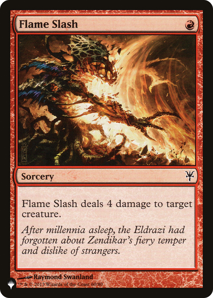 Flame Slash [The List] | Exor Games Truro