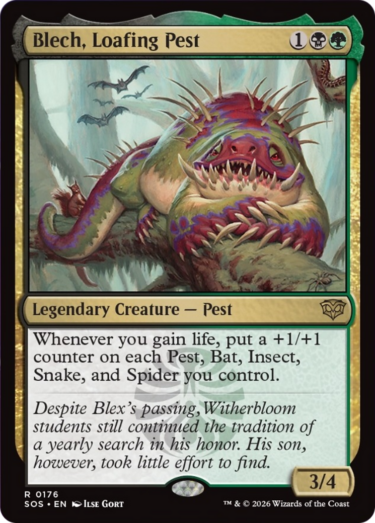 Blech, Loafing Pest [Secrets of Strixhaven] | Exor Games Truro