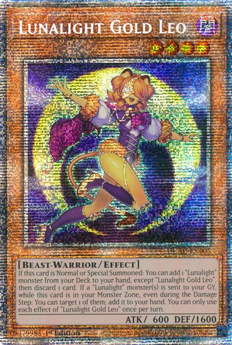 Lunalight Gold Leo (Starlight Rare) [DUAD-EN005] Starlight Rare | Exor Games Truro