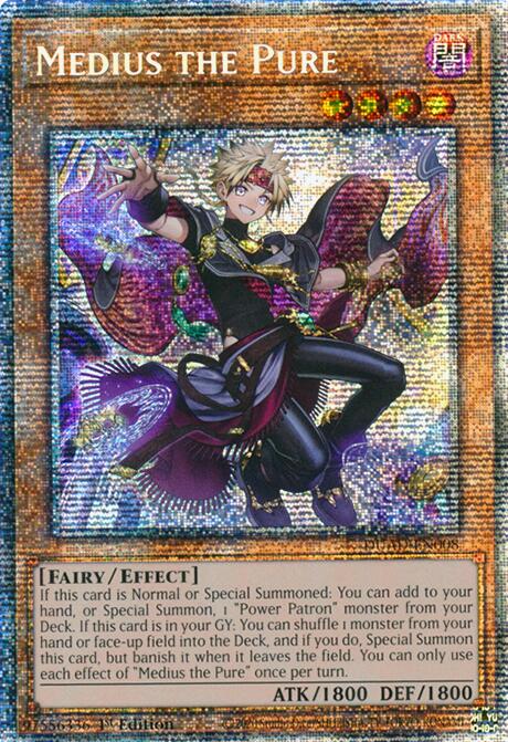 Medius the Pure (Starlight Rare) [DUAD-EN008] Starlight Rare | Exor Games Truro