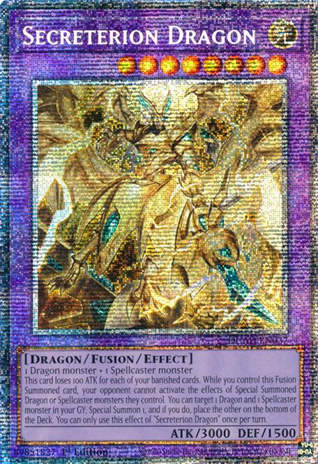 Secreterion Dragon (Starlight Rare) [DUAD-EN037] Starlight Rare | Exor Games Truro