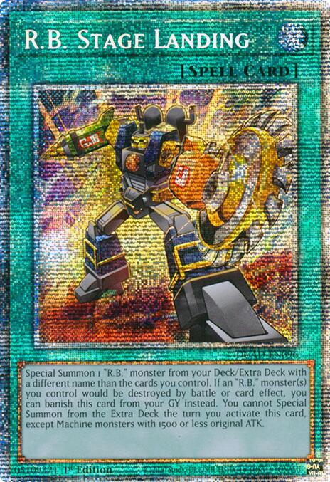 R.B. Stage Landing (Starlight Rare) [DUAD-EN096] Starlight Rare | Exor Games Truro
