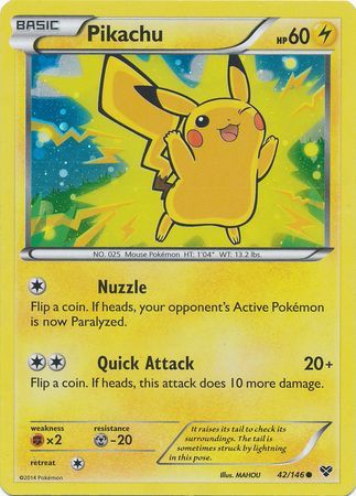 Pikachu (42/146) (2014 Movie Promo) [Miscellaneous Cards] | Exor Games Truro