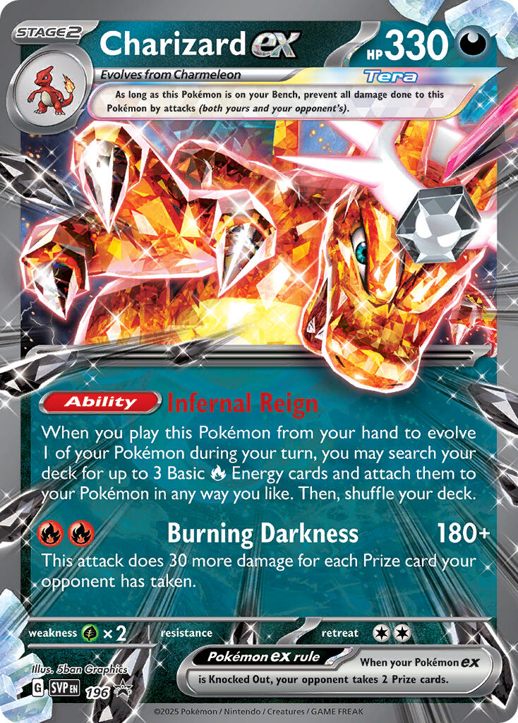 Charizard EX (196) [Scarlet & Violet: Black Star Promos] | Exor Games Truro
