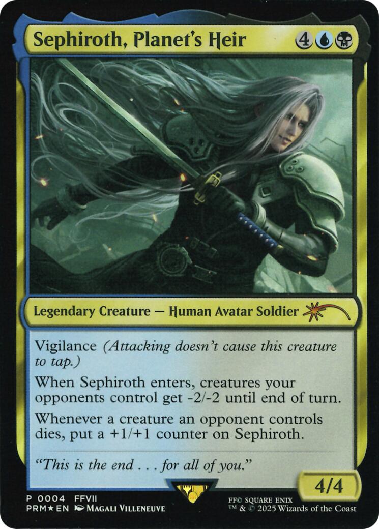 Sephiroth, Planet's Heir (Costco Bundle) [FINAL FANTASY Promos] | Exor Games Truro