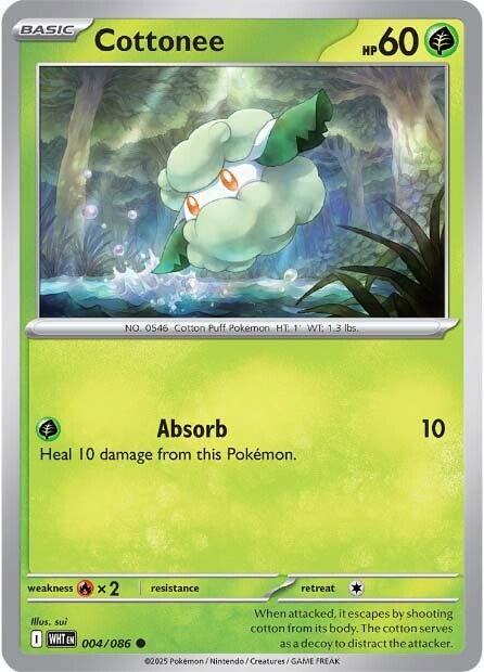 Cottonee (004/086) [Scarlet & Violet: White Flare] | Exor Games Truro