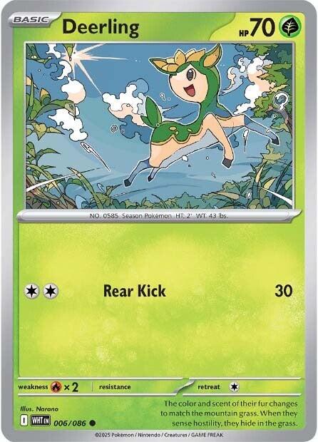 Deerling (006/086) [Scarlet & Violet: White Flare] | Exor Games Truro