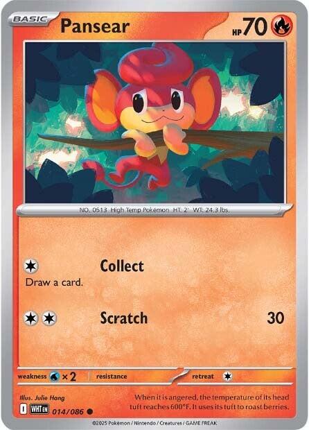 Pansear (014/086) [Scarlet & Violet: White Flare] | Exor Games Truro