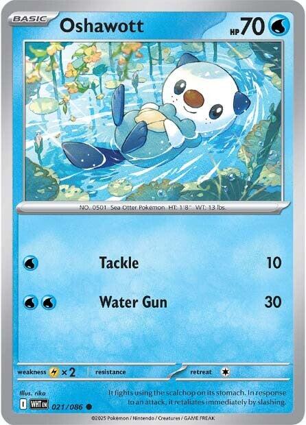 Oshawott (021/086) [Scarlet & Violet: White Flare] | Exor Games Truro