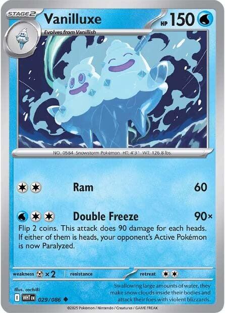 Vanilluxe (029/086) [Scarlet & Violet: White Flare] | Exor Games Truro