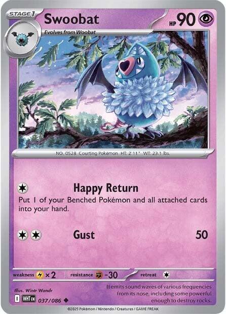 Swoobat (037/086) [Scarlet & Violet: White Flare] | Exor Games Truro