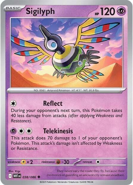 Sigilyph (038/086) [Scarlet & Violet: White Flare] | Exor Games Truro