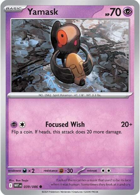 Yamask (039/086) [Scarlet & Violet: White Flare] | Exor Games Truro