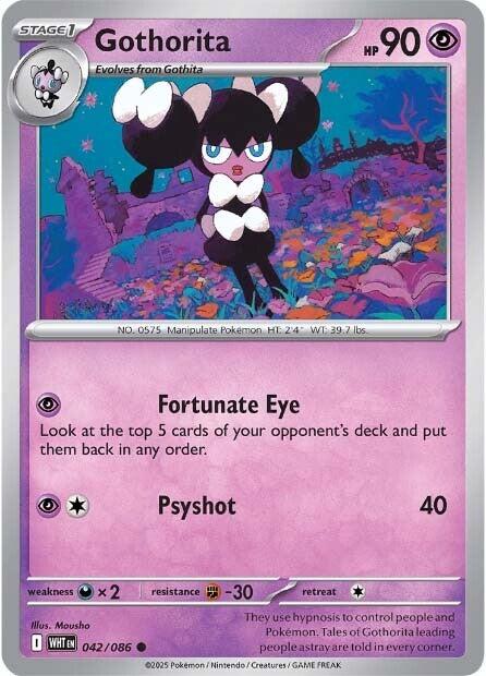Gothorita (042/086) [Scarlet & Violet: White Flare] | Exor Games Truro