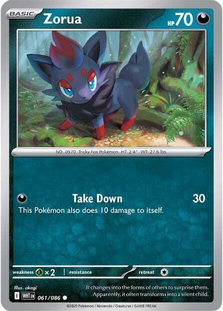 Zorua (061/086) [Scarlet & Violet: White Flare] | Exor Games Truro