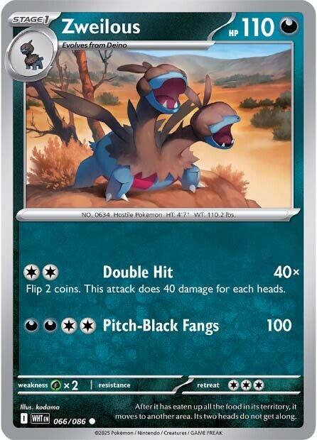 Zweilous (066/086) [Scarlet & Violet: White Flare] | Exor Games Truro