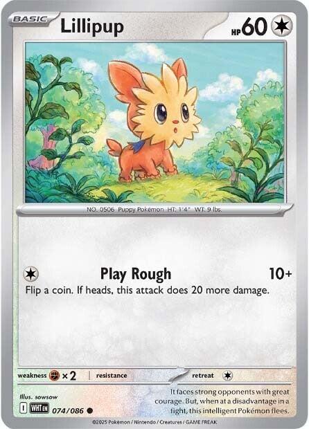 Lillipup (074/086) [Scarlet & Violet: White Flare] | Exor Games Truro