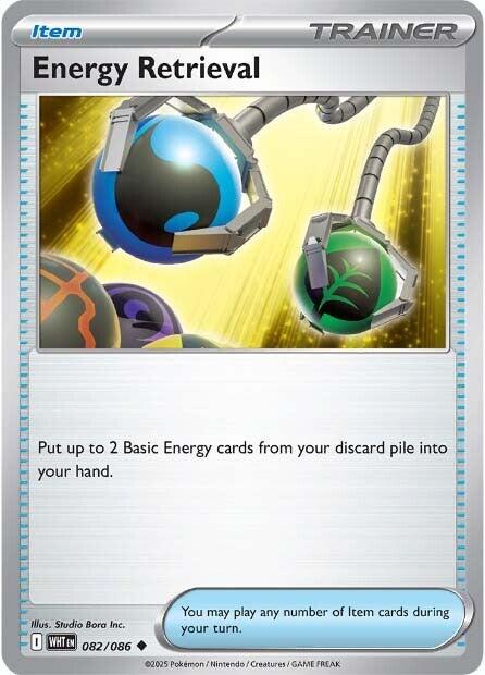 Energy Retrieval (082/086) [Scarlet & Violet: White Flare] | Exor Games Truro