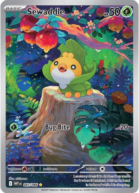 Sewaddle (087/086) [Scarlet & Violet: White Flare] | Exor Games Truro