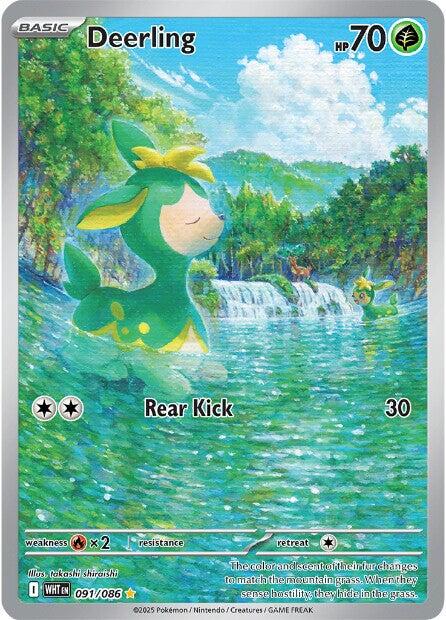 Deerling (091/086) [Scarlet & Violet: White Flare] | Exor Games Truro