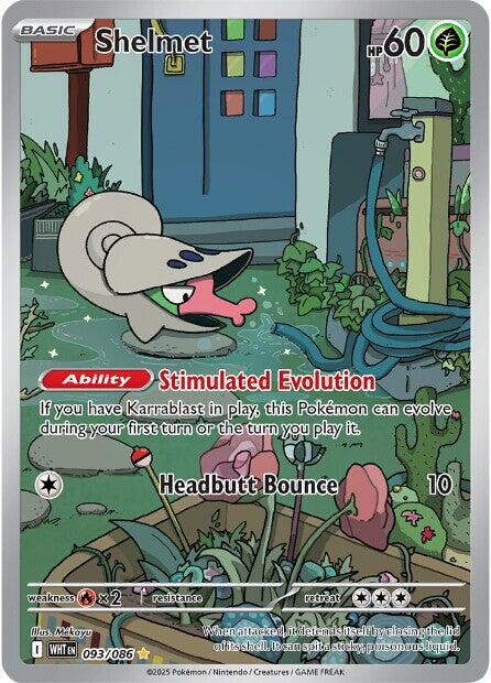 Shelmet (093/086) [Scarlet & Violet: White Flare] | Exor Games Truro