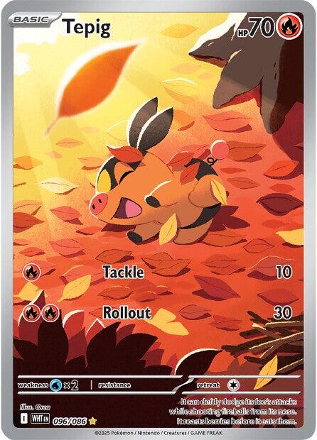 Tepig (096/086) [Scarlet & Violet: White Flare] | Exor Games Truro