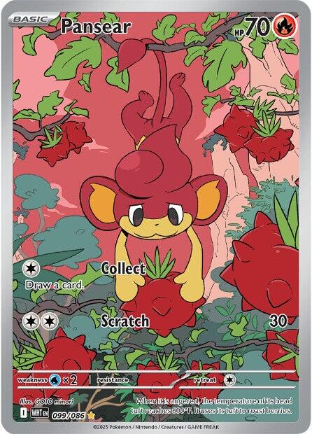 Pansear (099/086) [Scarlet & Violet: White Flare] | Exor Games Truro