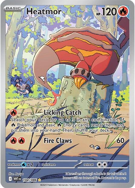 Heatmor (104/086) [Scarlet & Violet: White Flare] | Exor Games Truro