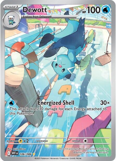 Dewott (106/086) [Scarlet & Violet: White Flare] | Exor Games Truro