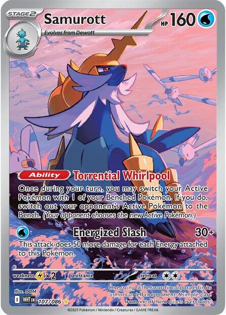 Samurott (107/086) [Scarlet & Violet: White Flare] | Exor Games Truro