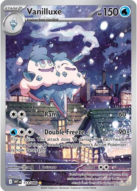 Vanilluxe (113/086) [Scarlet & Violet: White Flare] | Exor Games Truro