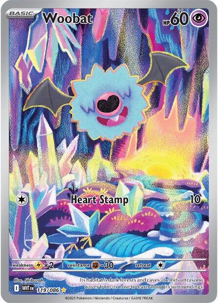 Woobat (119/086) [Scarlet & Violet: White Flare] | Exor Games Truro