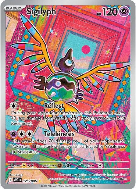 Sigilyph (121/086) [Scarlet & Violet: White Flare] | Exor Games Truro