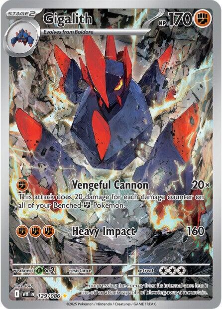 Gigalith (129/086) [Scarlet & Violet: White Flare] | Exor Games Truro