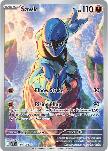 Sawk (130/086) [Scarlet & Violet: White Flare] | Exor Games Truro