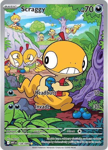 Scraggy (138/086) [Scarlet & Violet: White Flare] | Exor Games Truro